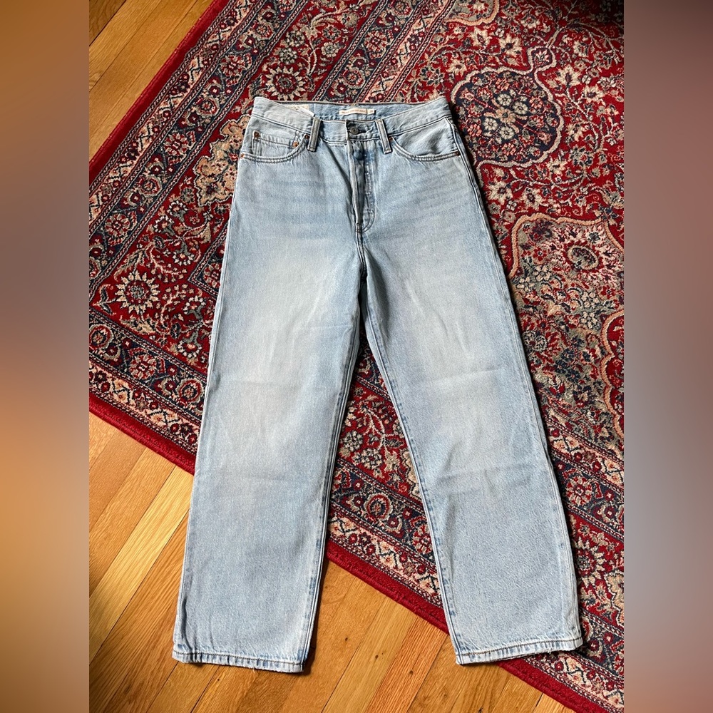 Levis Ribcage Straight Ankle Jeans